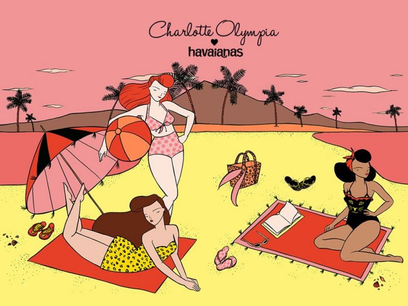 Charlotte Olympia signe une collection pour Havaianas