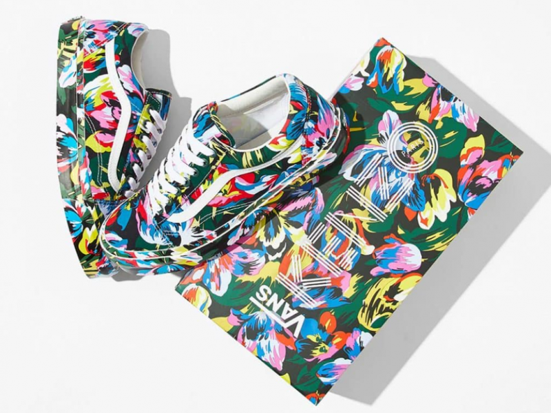 Kenzo et Vans à nouveau réunis pour une collection