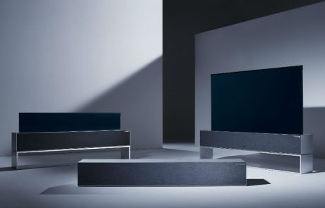 LG réinvente le Home Cinema avec son écran enroulable