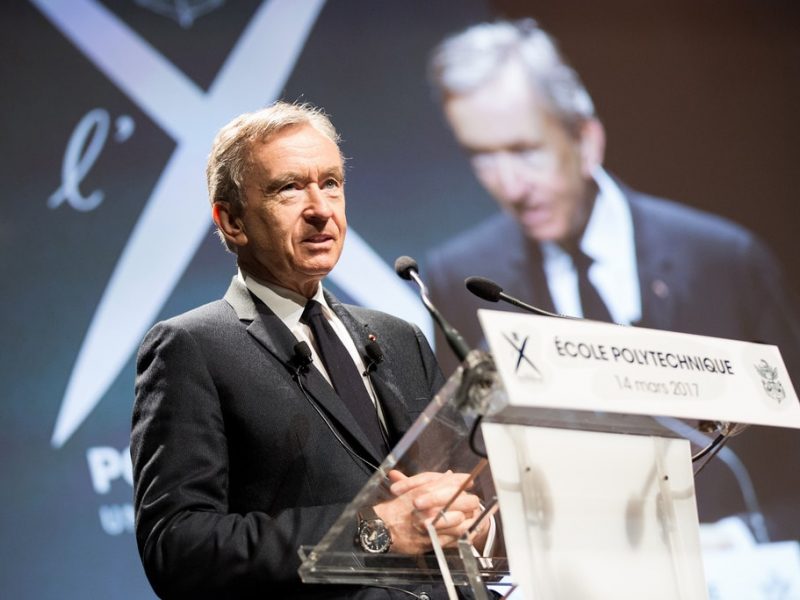 Bernard Arnault reste la 1e fortune de France