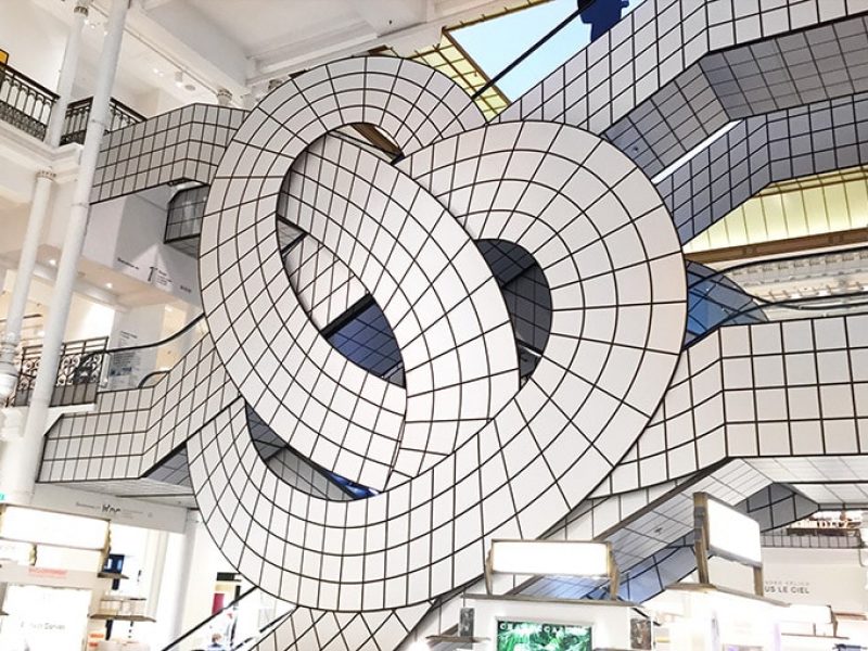 Leandro Erlich, artiste invité au bon Marché