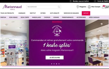 Marionnaud propose un service express de retrait en magasin