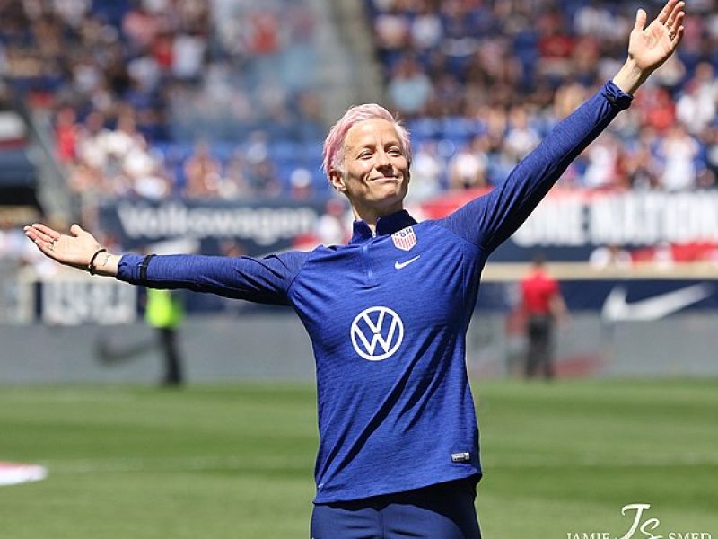 La footballeuse Megan Rapinoe : nouvelle égérie Loewe