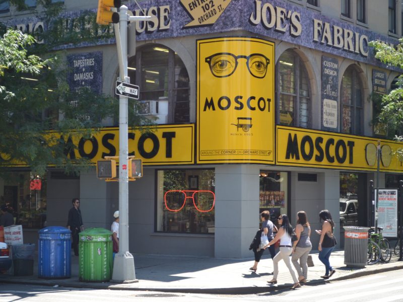 Moscot ouvre sa 1e boutique à Paris