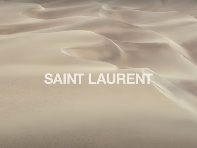 La dernière vidéo de Saint Laurent devient virale