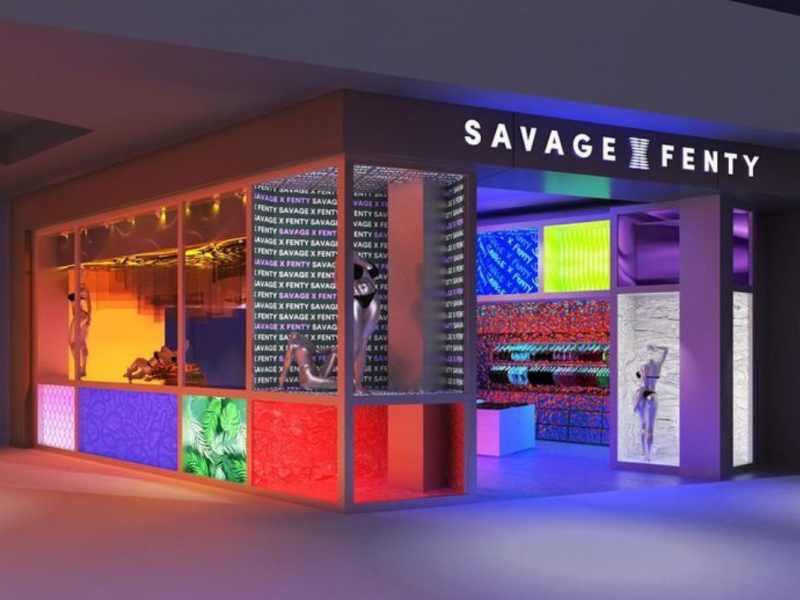 Savage X Fenty ouvre sa première boutique