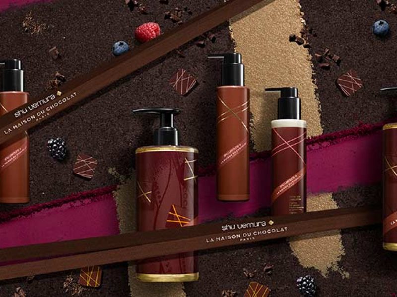 Shu Uemura partenaire de La Maison du chocolat