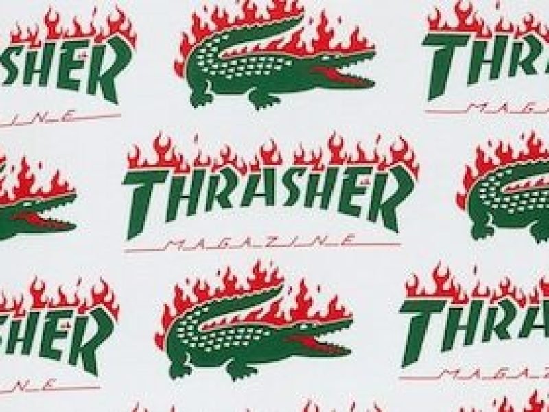 Lacoste et Thrasher collaborent sur une capsule streetwear