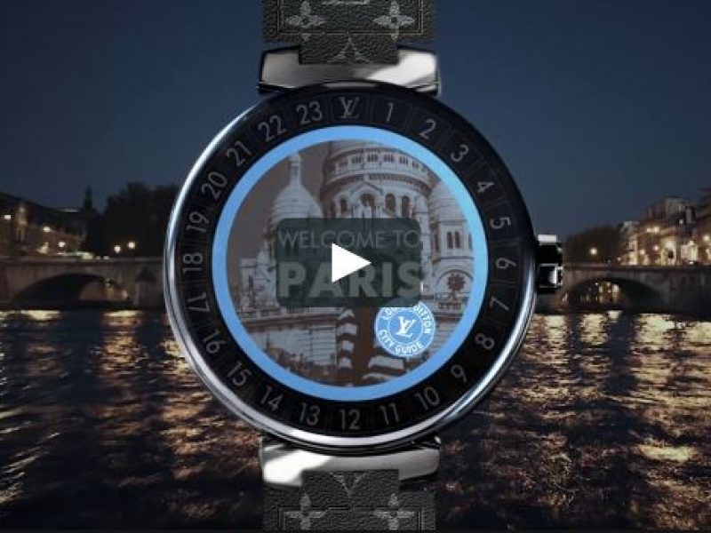 La montre Tambour Horizon de Vuitton toujours plus connectée