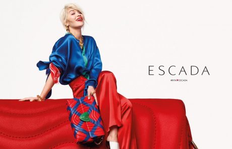 Rita Ora présente sa capsule pour Escada