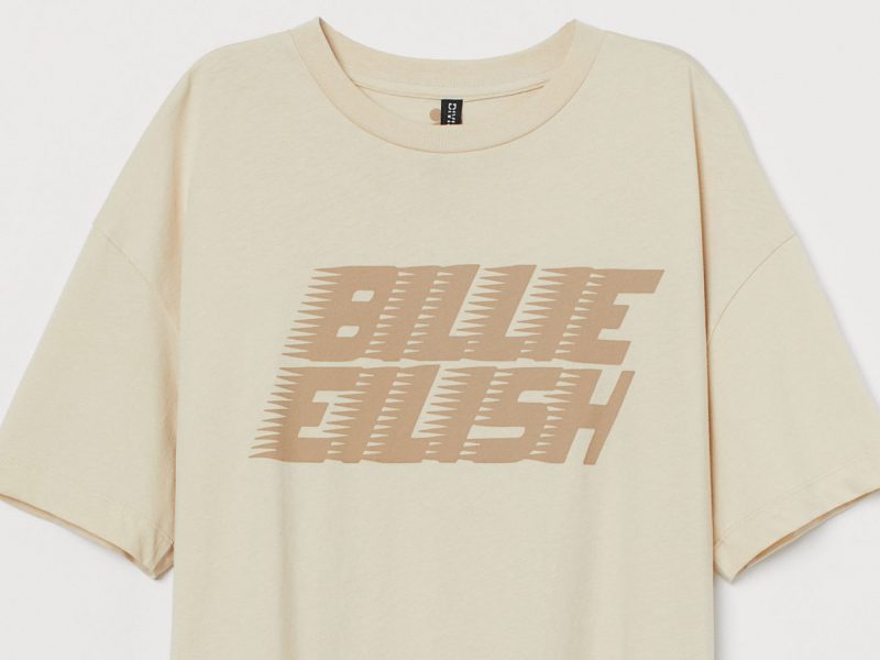 Une collection de merchandising durable pour Billie Eilish chez H&M