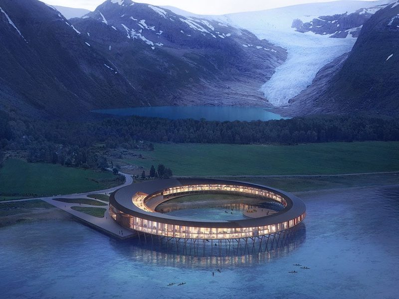 Un hôtel écologique en plein cercle polaire