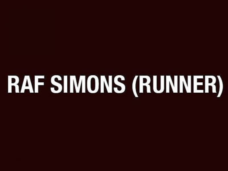 Une nouvelle ligne de sneakers pour Raf Simons